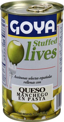 Goya Olives Stuffed with Manchego Cheese 5 1/4 Oz